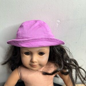 American Girl Doll Beach Hat Just Like You purple bucket hat